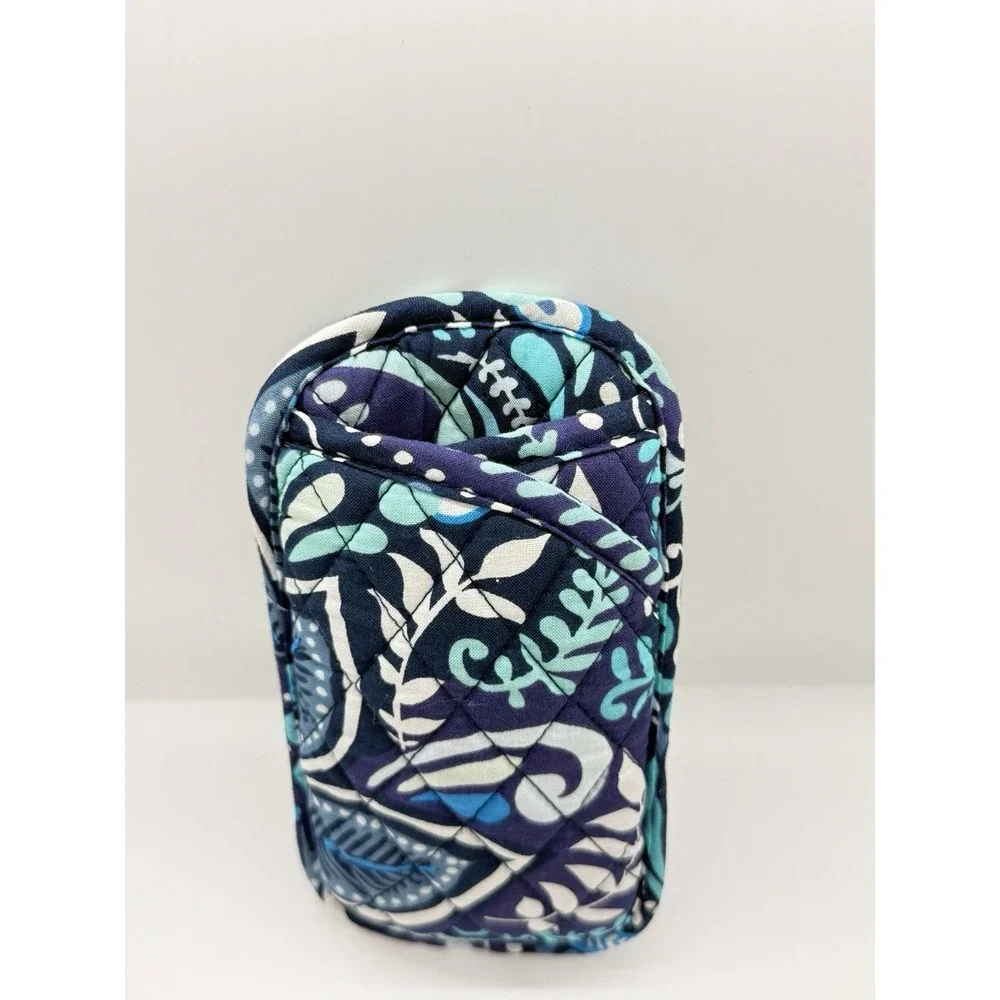 Retired Vera Bradley Blue Island Medallion Double Eye Case Cottagecore Y2K